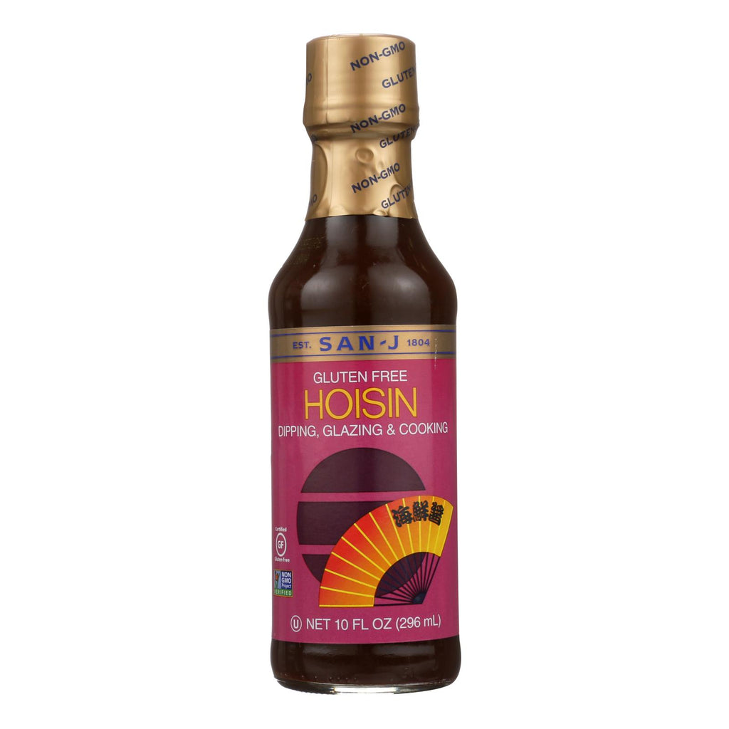 San-j Sauce - Hoisin - Gluten Free - Case Of 6 - 10 Fl Oz - Lakehouse Foods