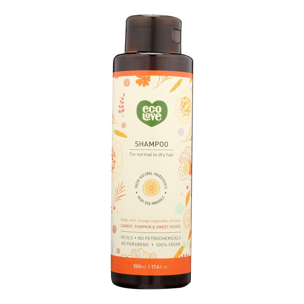 Ecolove - Shampoo Orange Veg Nrml&dry - 1 Each - 17.6 Fz - Lakehouse Foods