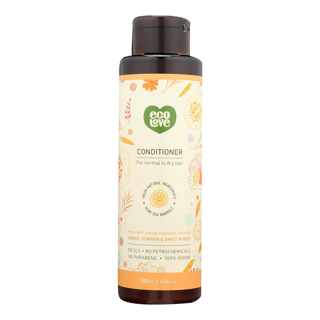 Ecolove - Conditioner Orange Veg Nrml&dry - 1 Each - 17.6 Fz - Lakehouse Foods