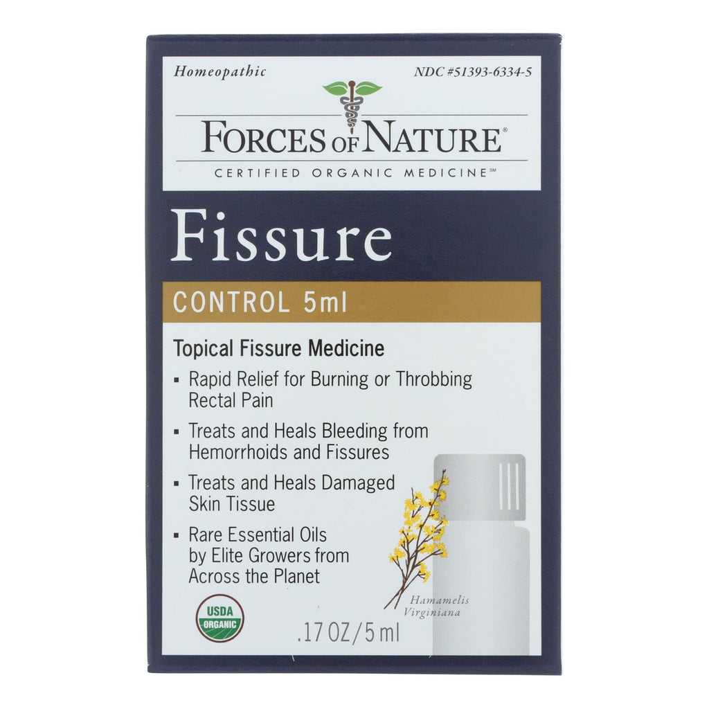 Forces Of Nature - Fissure Control - 1 Each - 5 Ml - Lakehouse Foods