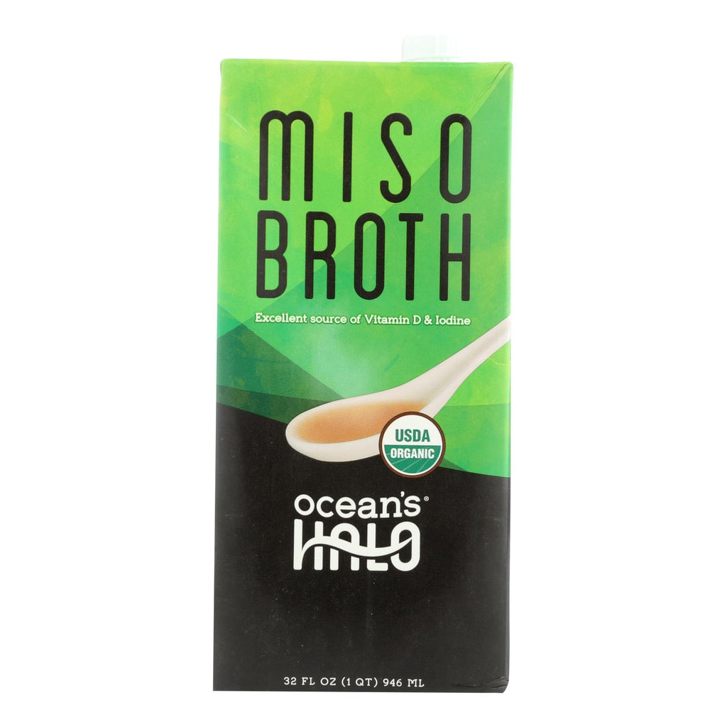 Ocean's Halo Broth Miso  - Case Of 6 - 32 Fz - Lakehouse Foods