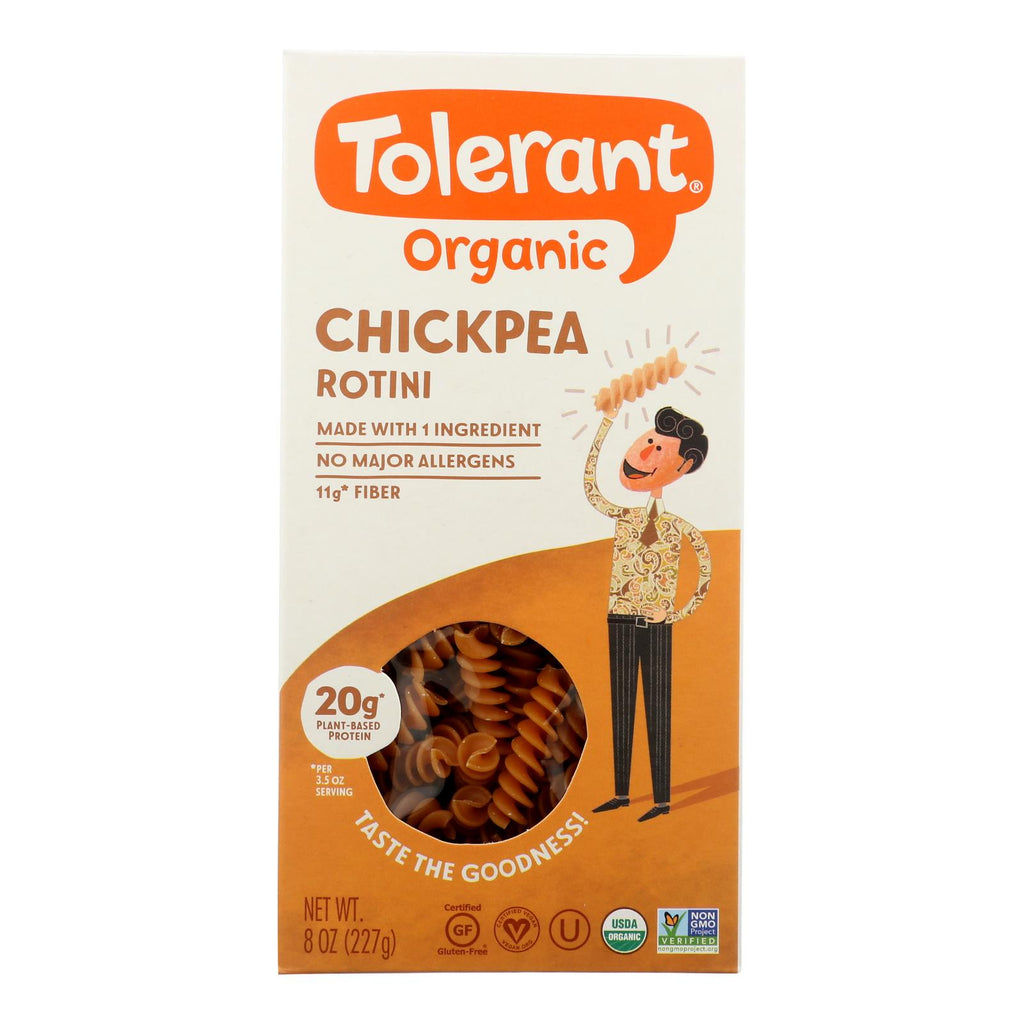 Tolerant - Psta Bb Chckpea Rotin - Case Of 6 - 8 Oz - Lakehouse Foods