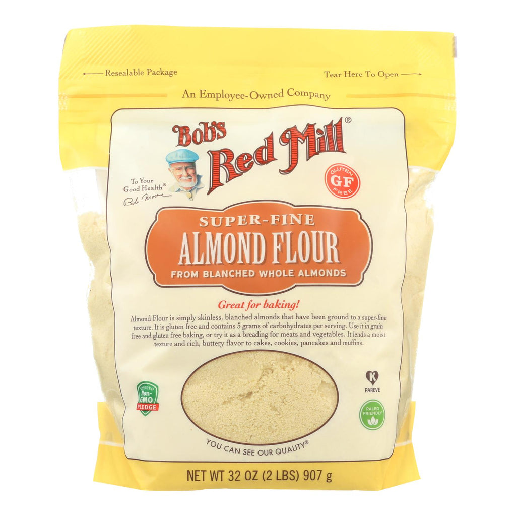 Bob's Red Mill - Flour - Almond - Blanched - Case Of 4 - 32 Oz - Lakehouse Foods