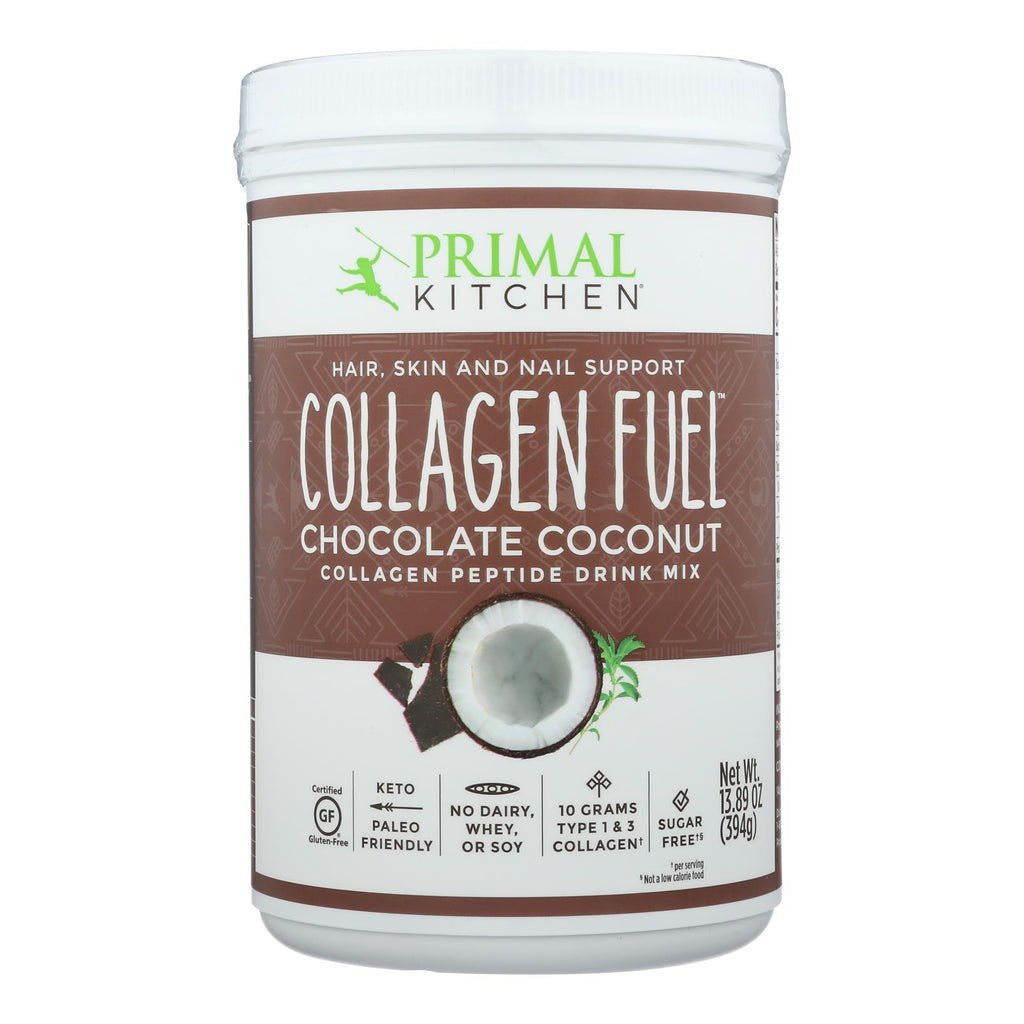 Primal Kitchen Collagen Fuel Chocolate Coconut Drink Mix - 1 Each - 13.9 Oz - Lakehouse Foods