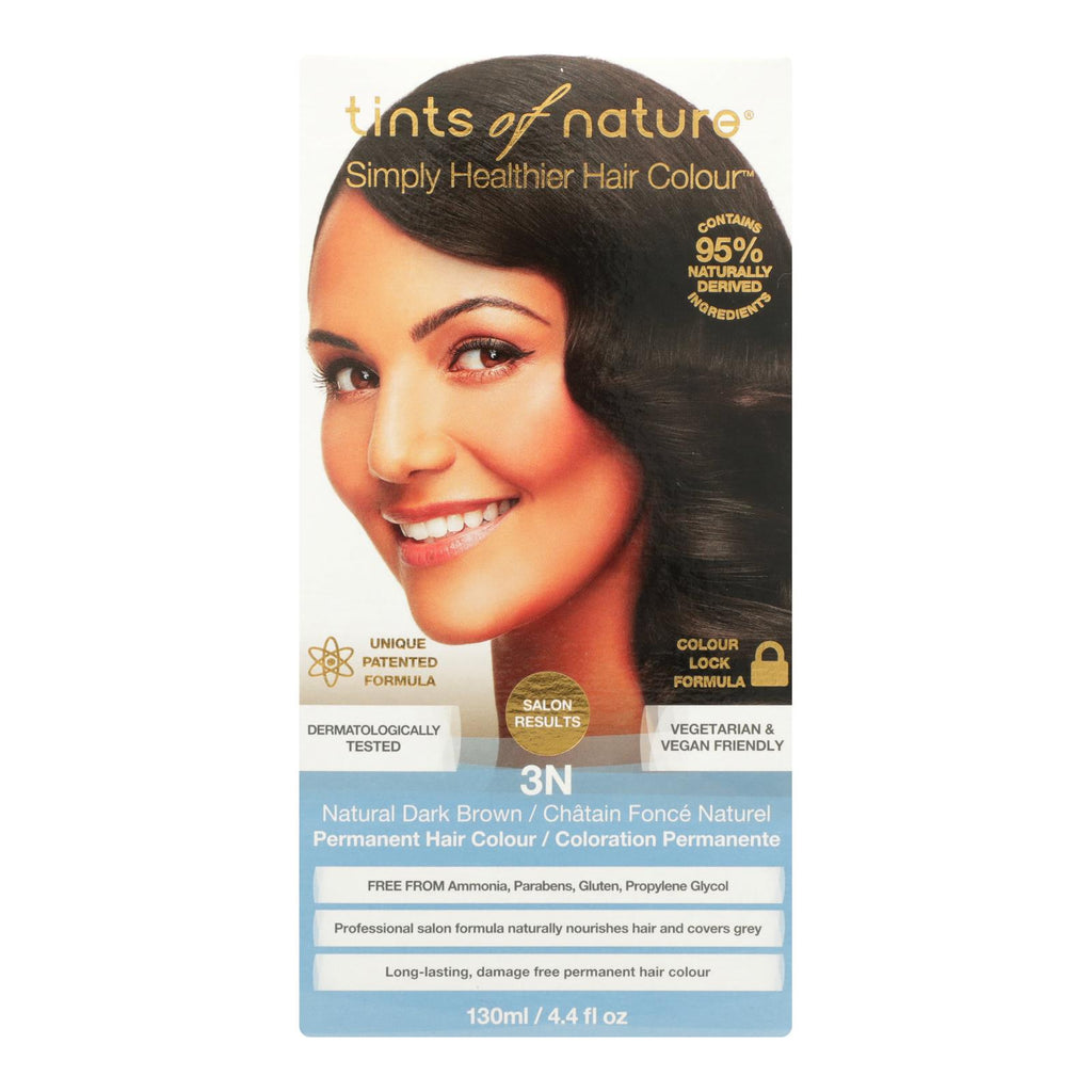 Tints Of Nature 3n Natural Dark Brown Hair Color  - 1 Each - 4.4 Fz - Lakehouse Foods