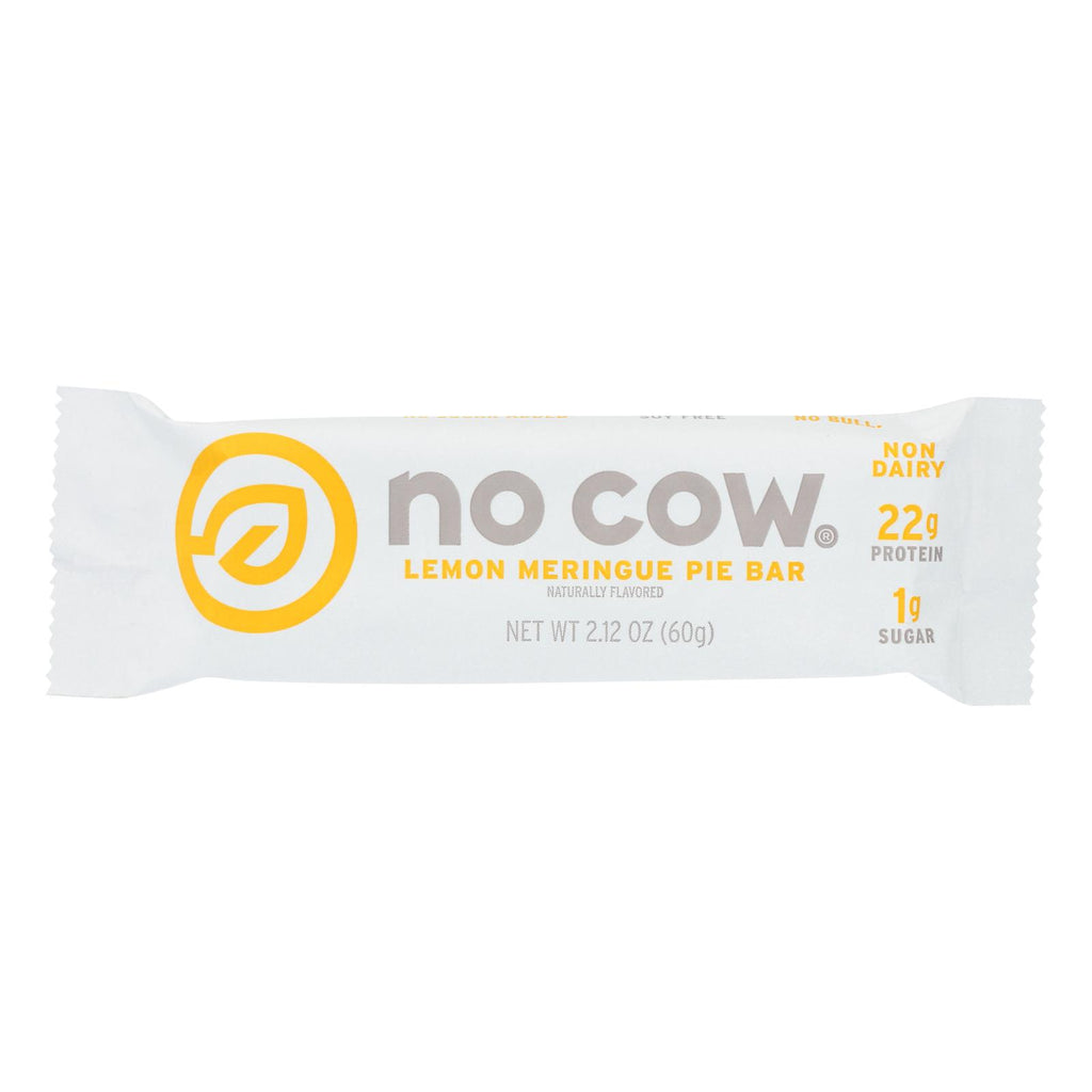 D's Naturals The No Cow Bar Lemon Meringue Pie Protein Bar - Case Of 12 - 2.12 Oz - Lakehouse Foods