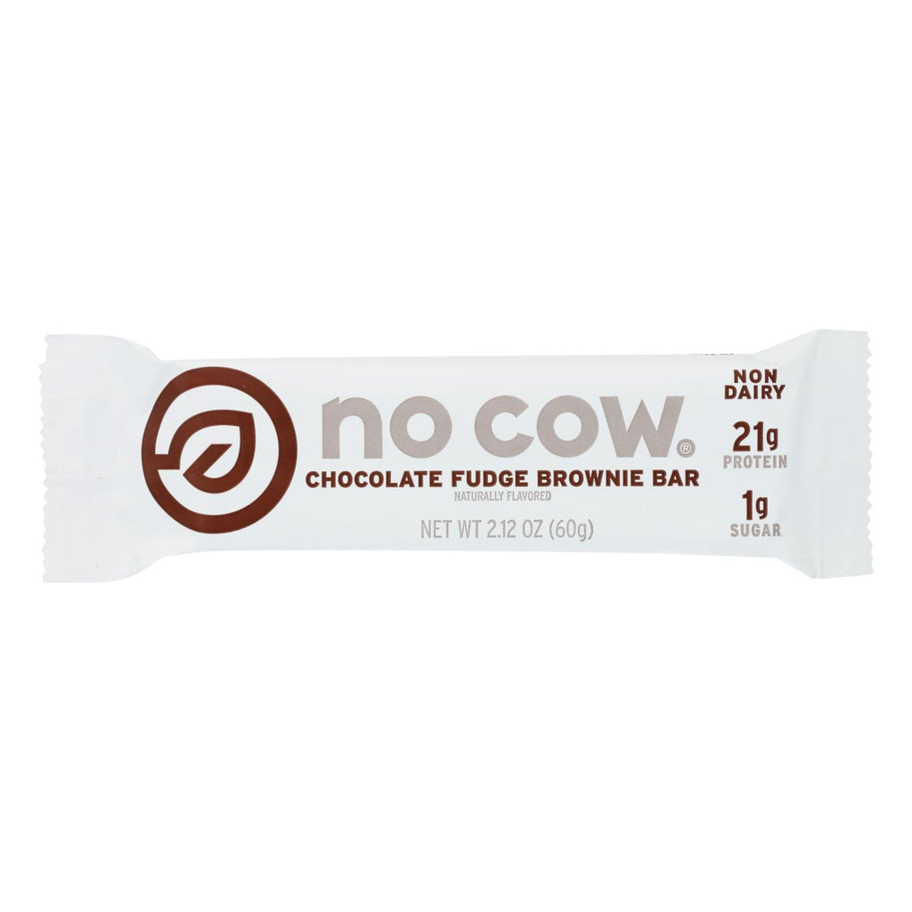 D's Natural No Cow Bar In Chocolate Fudge Brownie  - Case Of 12 - 2.12 Oz - Lakehouse Foods