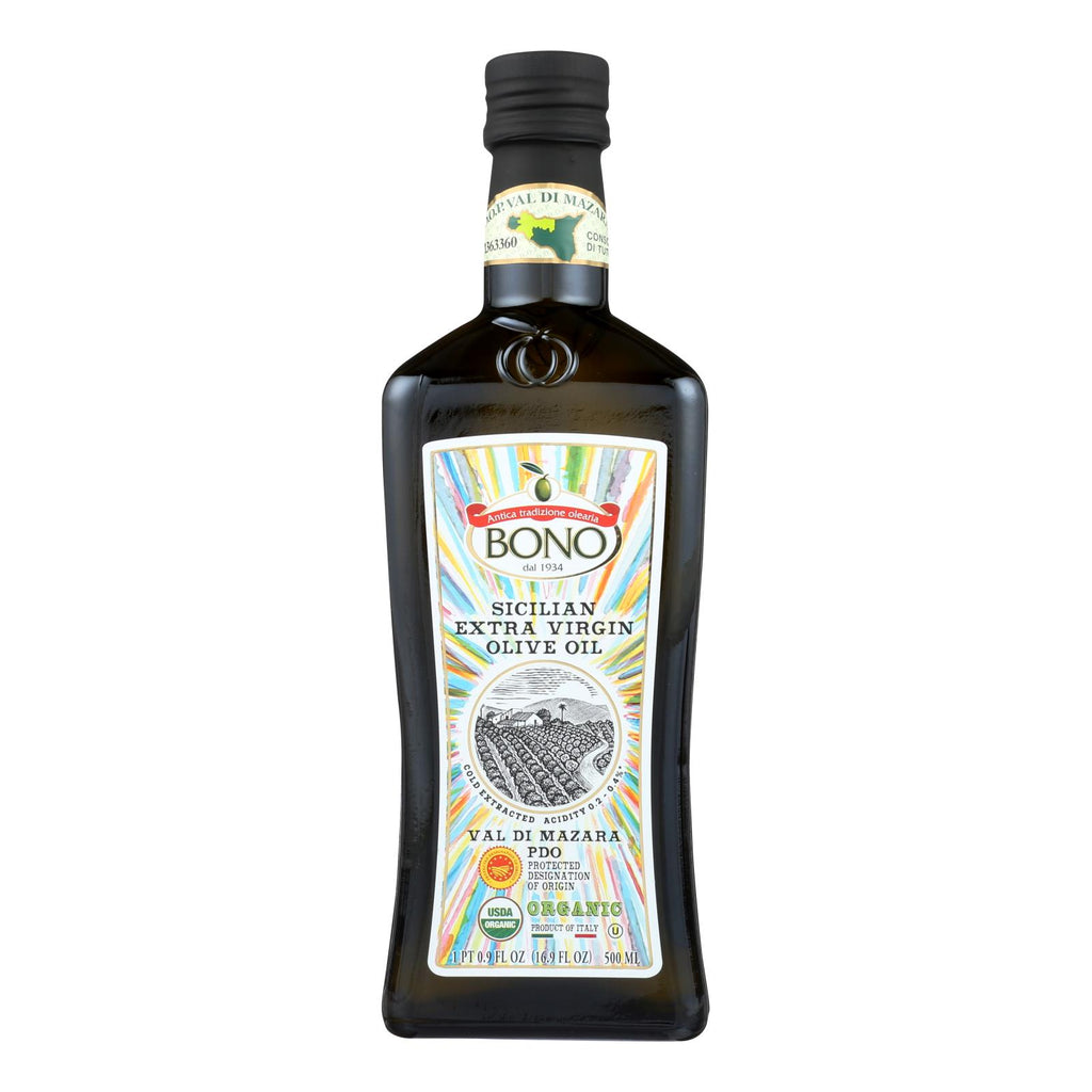 Bono - Evoo Organic Val Di Mazara - Case Of 6 - 16.9 Fz - Lakehouse Foods