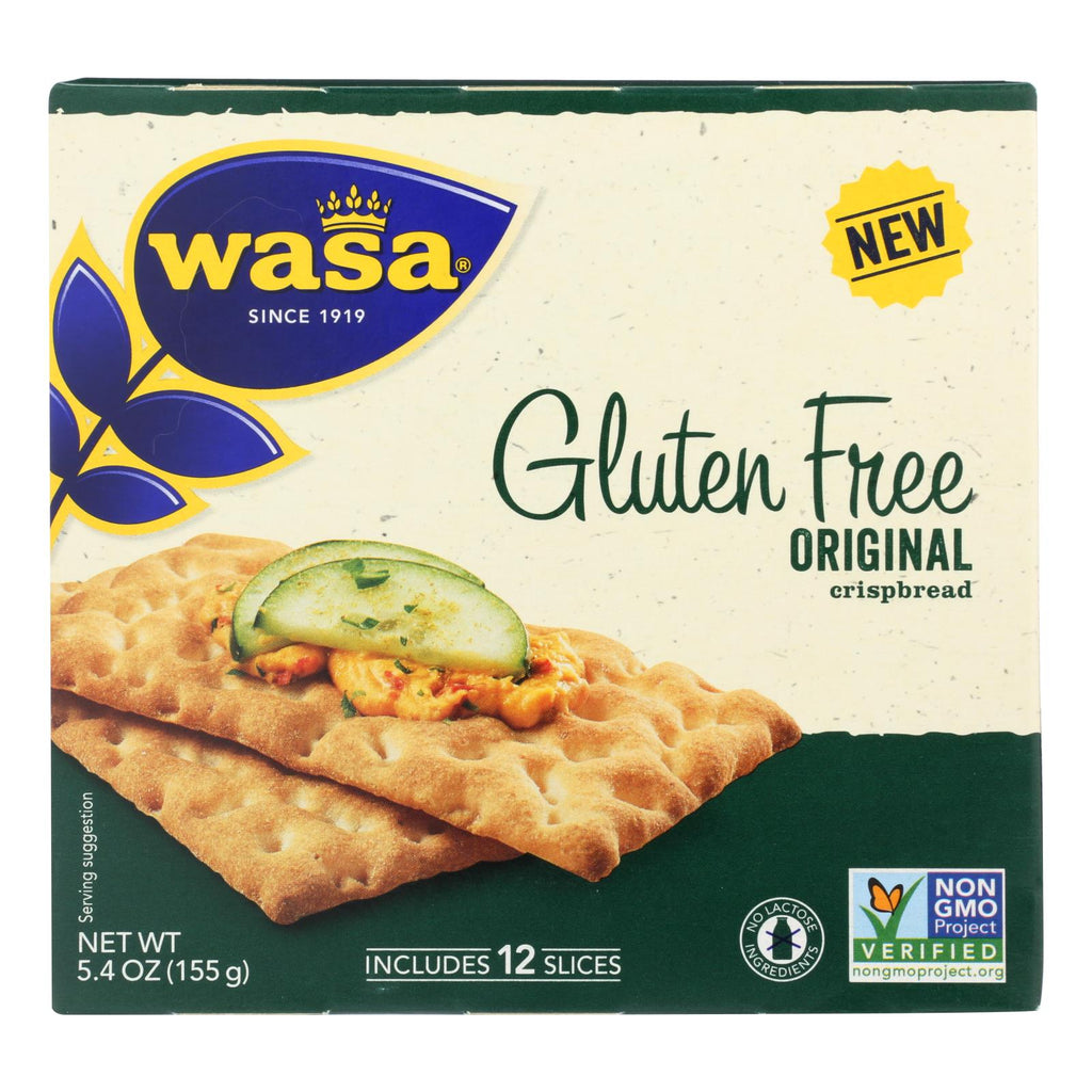 Wasa Gluten-free Original Crispbread  - Case Of 10 - 5.4 Oz - Lakehouse Foods