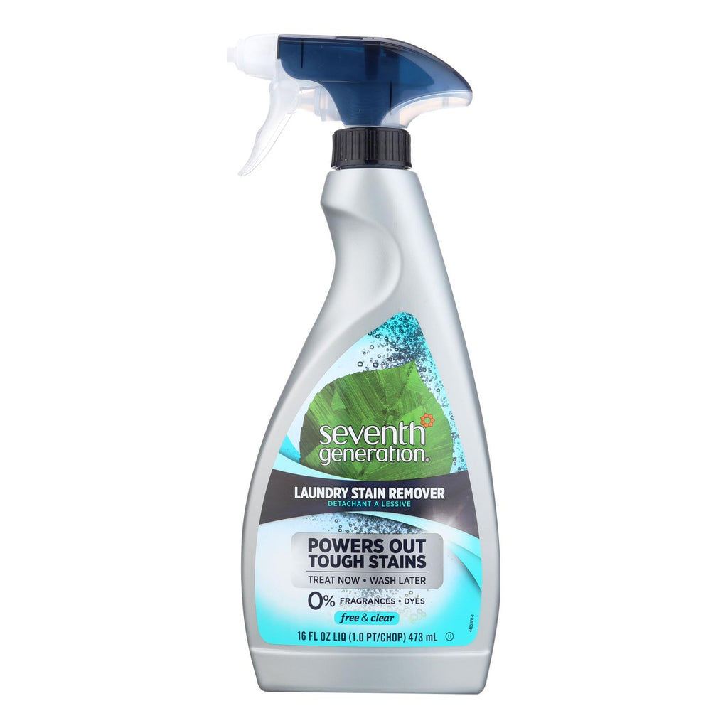 Seventh Generation - Stain Remover Spray - Case Of 8 - 16 Fl Oz. - Lakehouse Foods