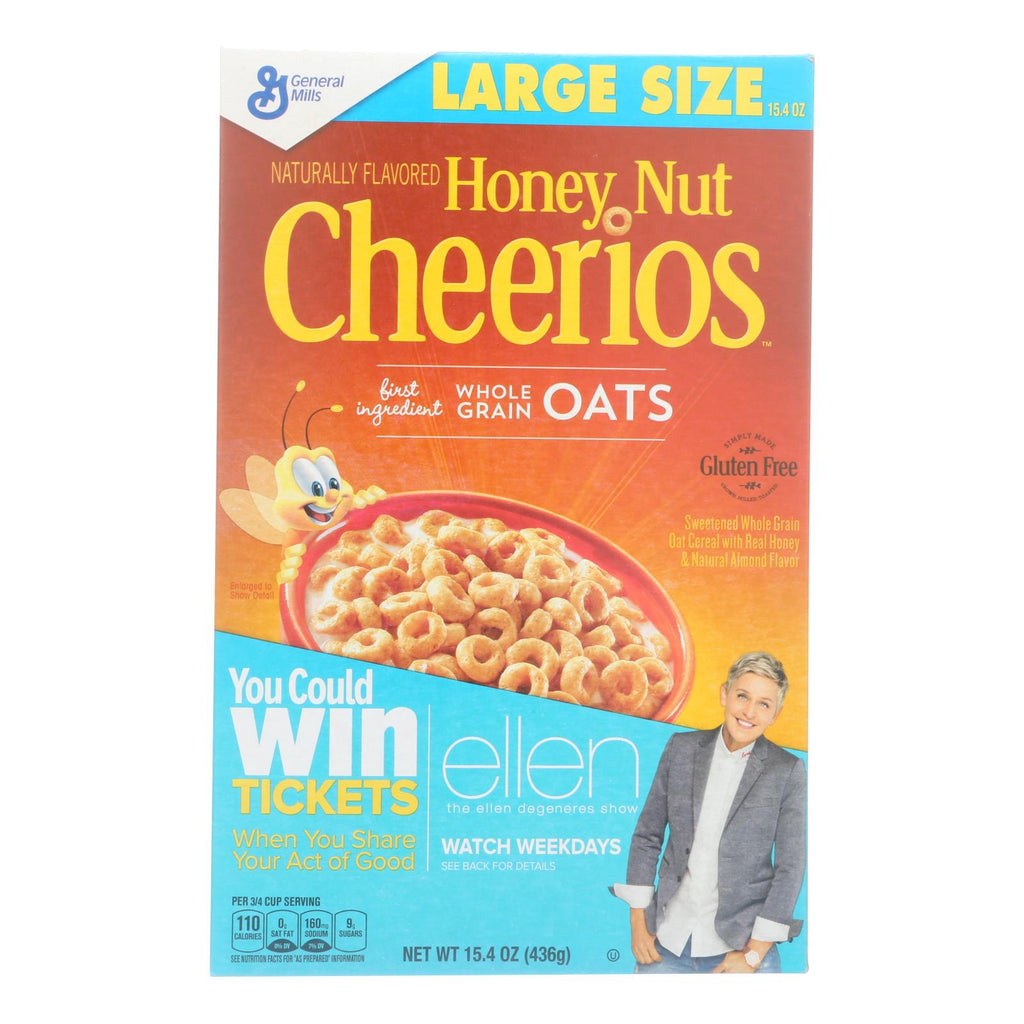 General Mills - Cereal Cheerios Honey Nut - Case Of 10-15.4 Oz - Lakehouse Foods