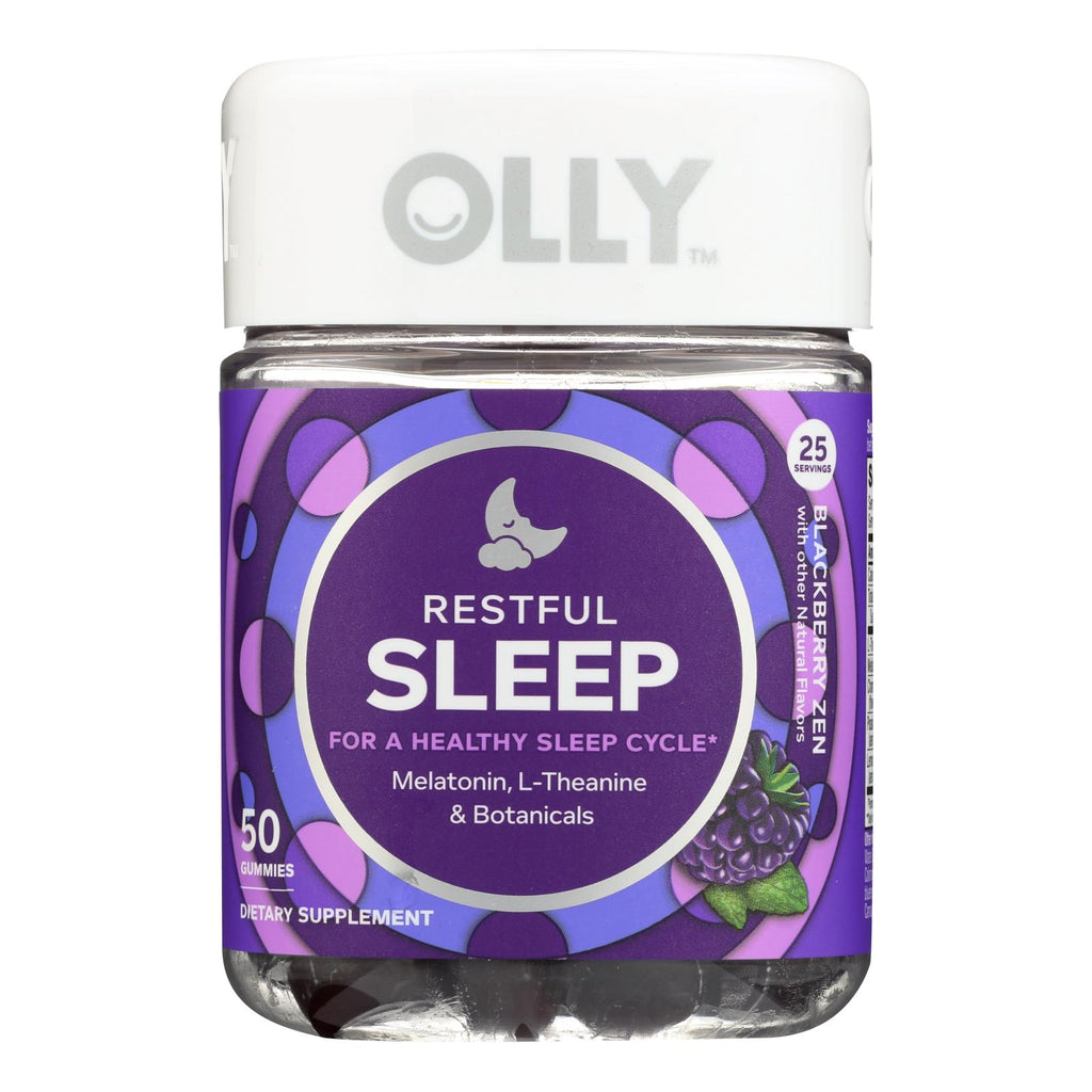 Olly - Supp Restful Sleep Blkbry - 1 Each - 50 Ct - Lakehouse Foods