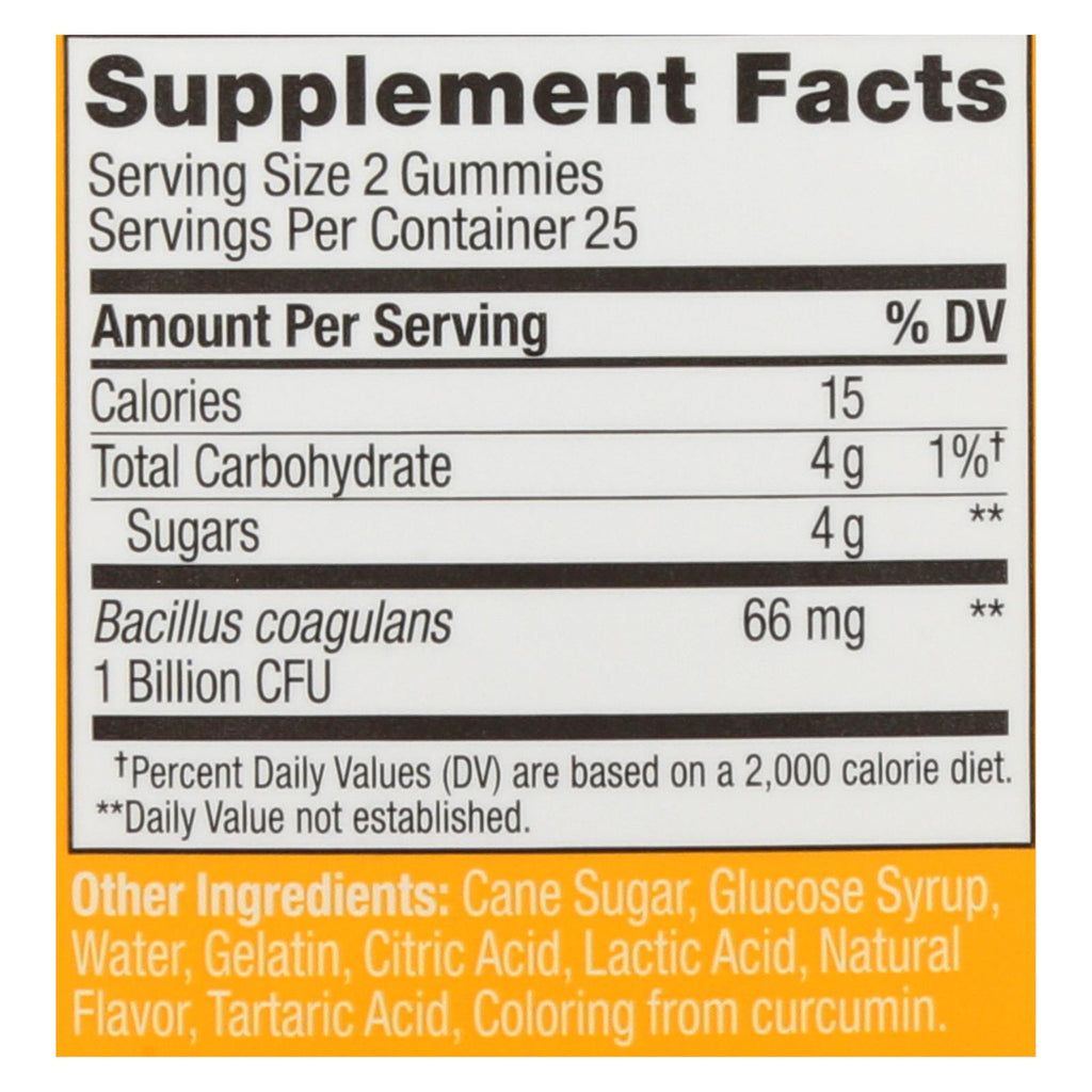 Olly - Supp Probiotic Tropical Mango - 1 Each - 50 Ct - Lakehouse Foods