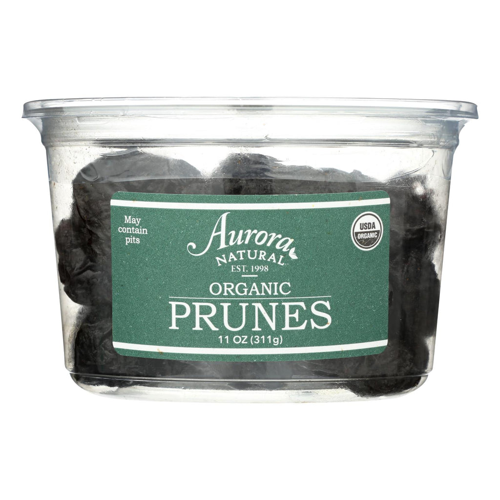 Aurora Natural Products - Organic Prunes - Case Of 12 - 11 Oz. - Lakehouse Foods