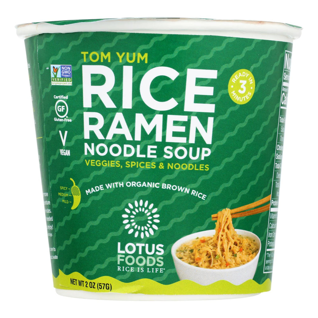 Lotus Foods Rice Ramen Noodles Soup - Case Of 6 - 2 Oz - Lakehouse Foods
