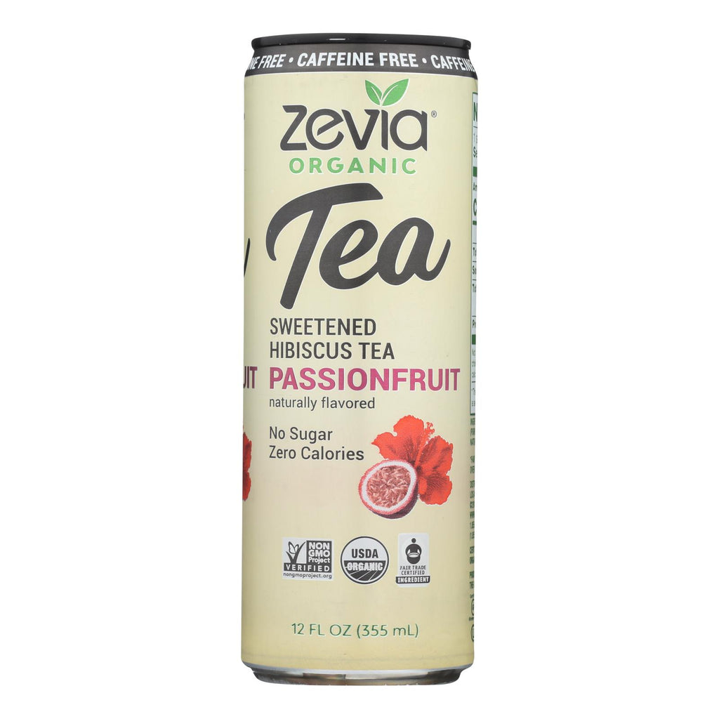 Zevia - Tea Hibscs Pssnfrt Cf - Case Of 12 - 12 Fz - Lakehouse Foods