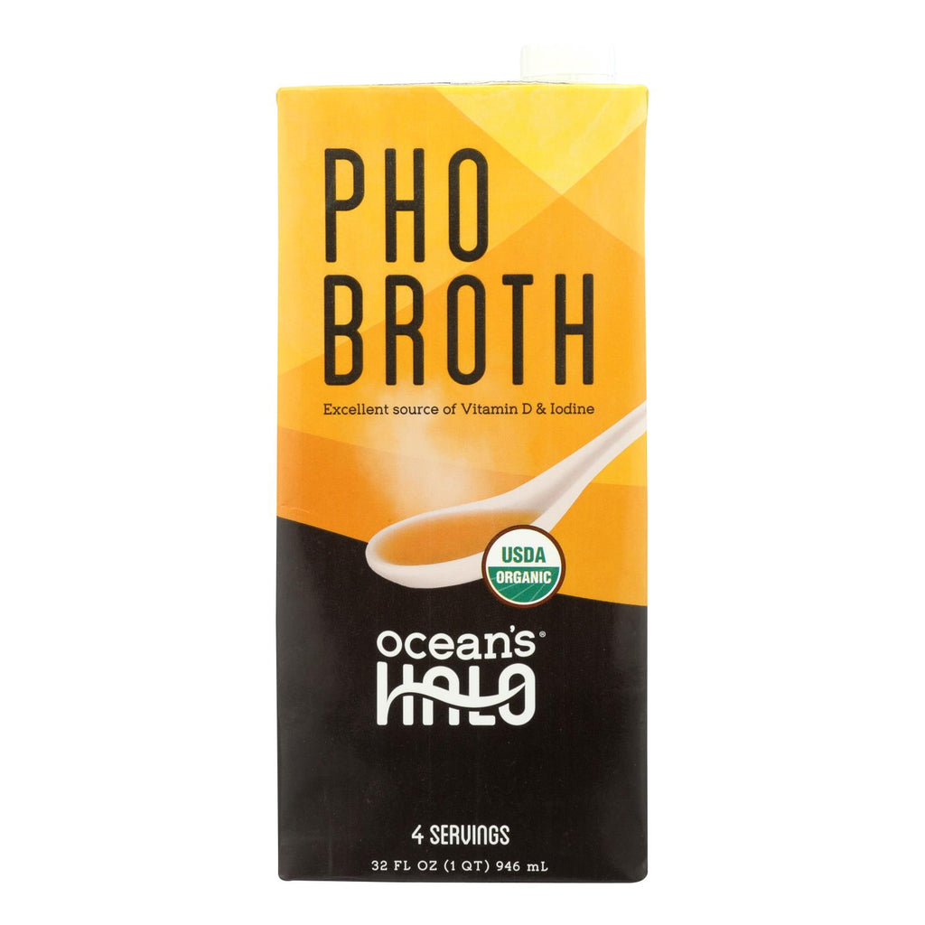 Ocean's Halo Pho Broth - Case Of 6 - 32 Fz - Lakehouse Foods