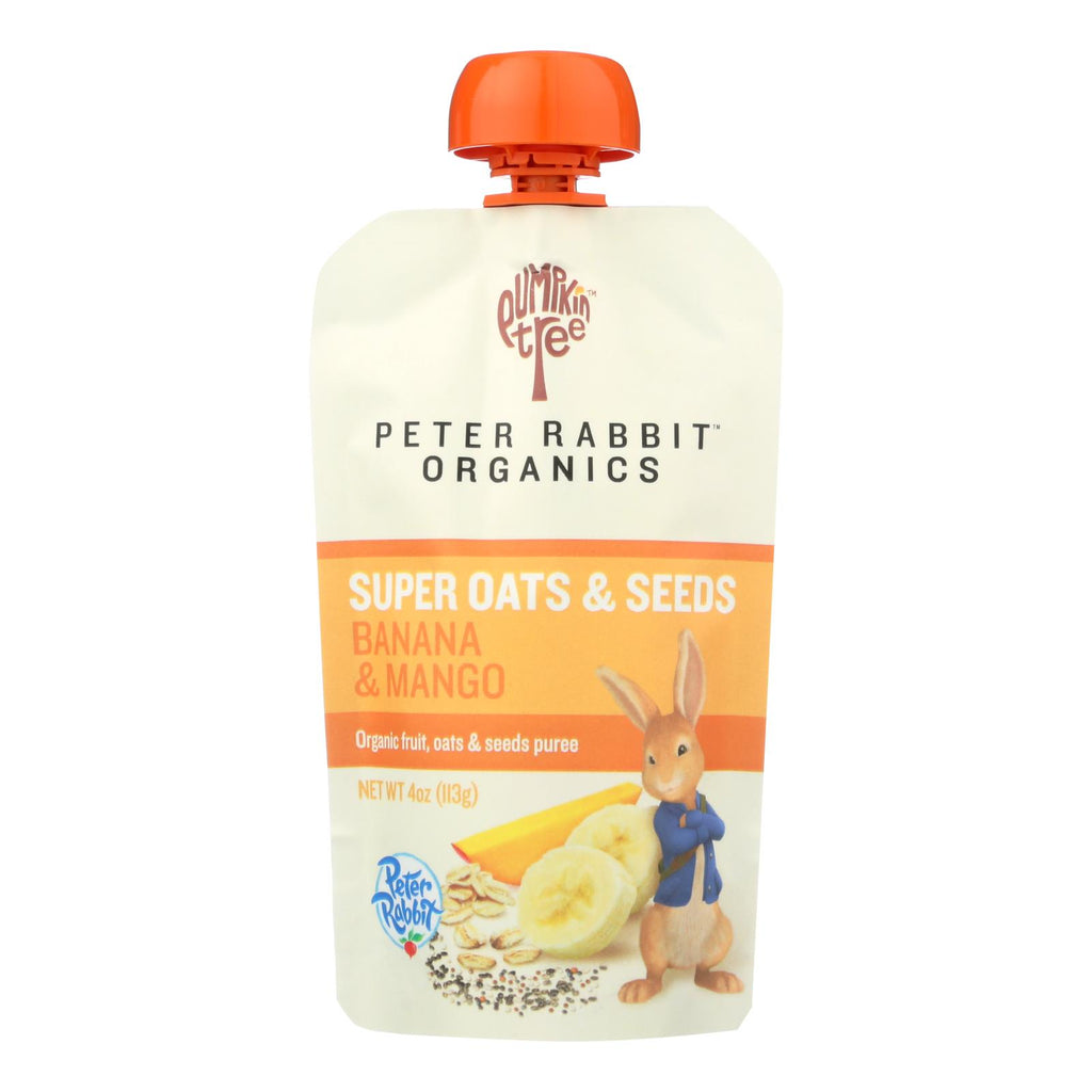 Peter Rabbit Organics - Oats&seeds Bana&mango - Case Of 10 - 4 Oz - Lakehouse Foods