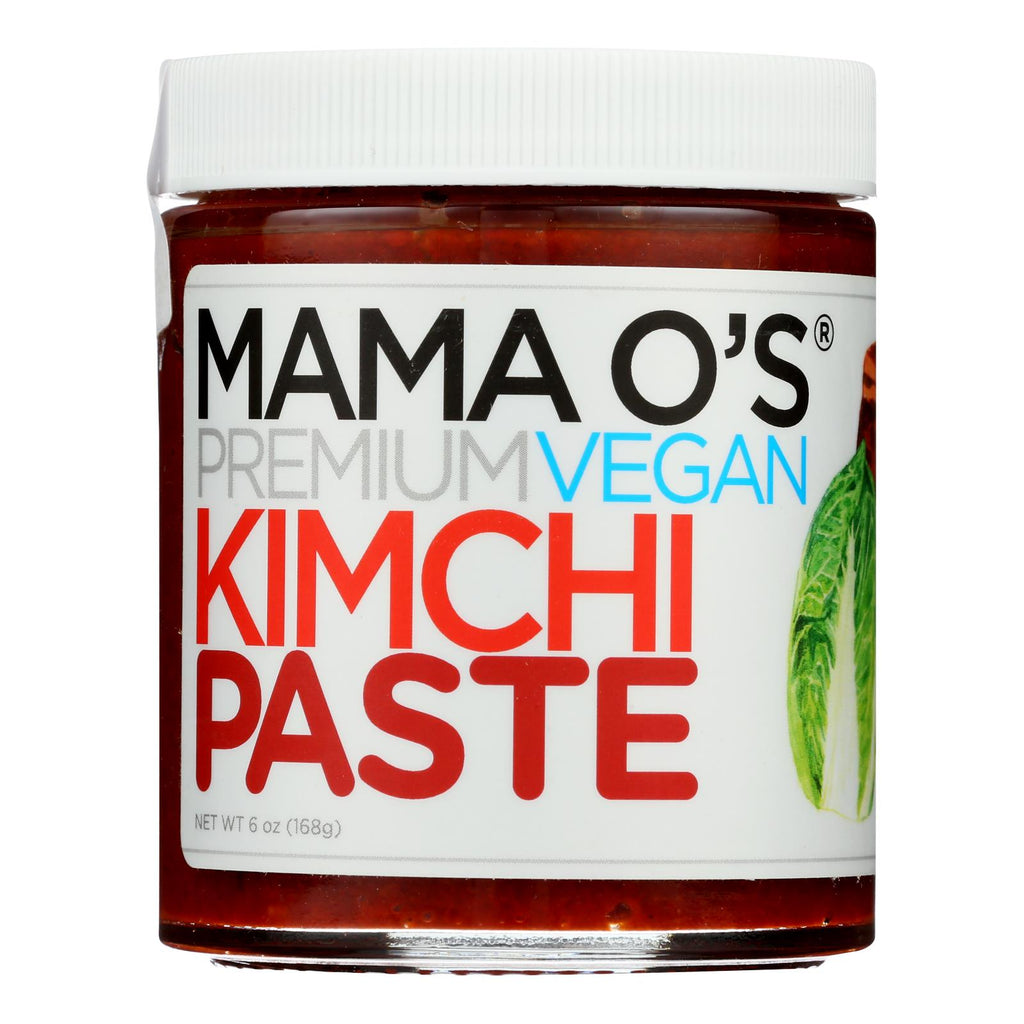 Mama O's Premium Kimchi - Paste Vegan Prem Kimchi - Case Of 6 - 6 Oz - Lakehouse Foods