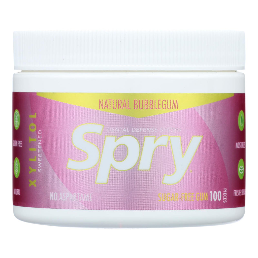 Spry - Chewing Gum Bubble - 1 Each - 100 Ct - Lakehouse Foods