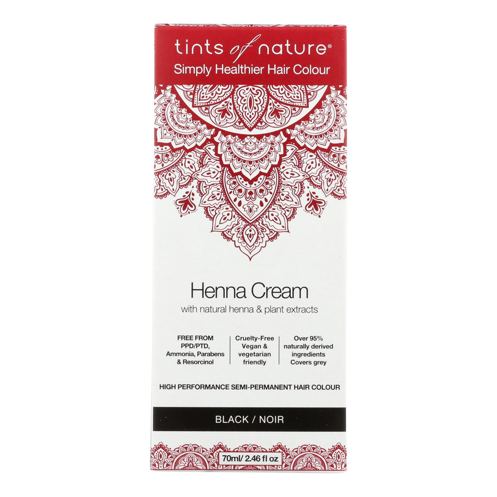 Tints Of Nature - Henna Cream Black - 2.46 Fz - Lakehouse Foods