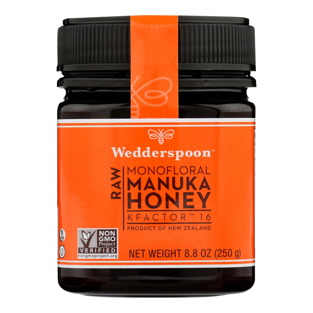 Wedderspoon Manuka Honey, Kfactor 16,  - Case Of 6 - 8.8 Oz - Lakehouse Foods