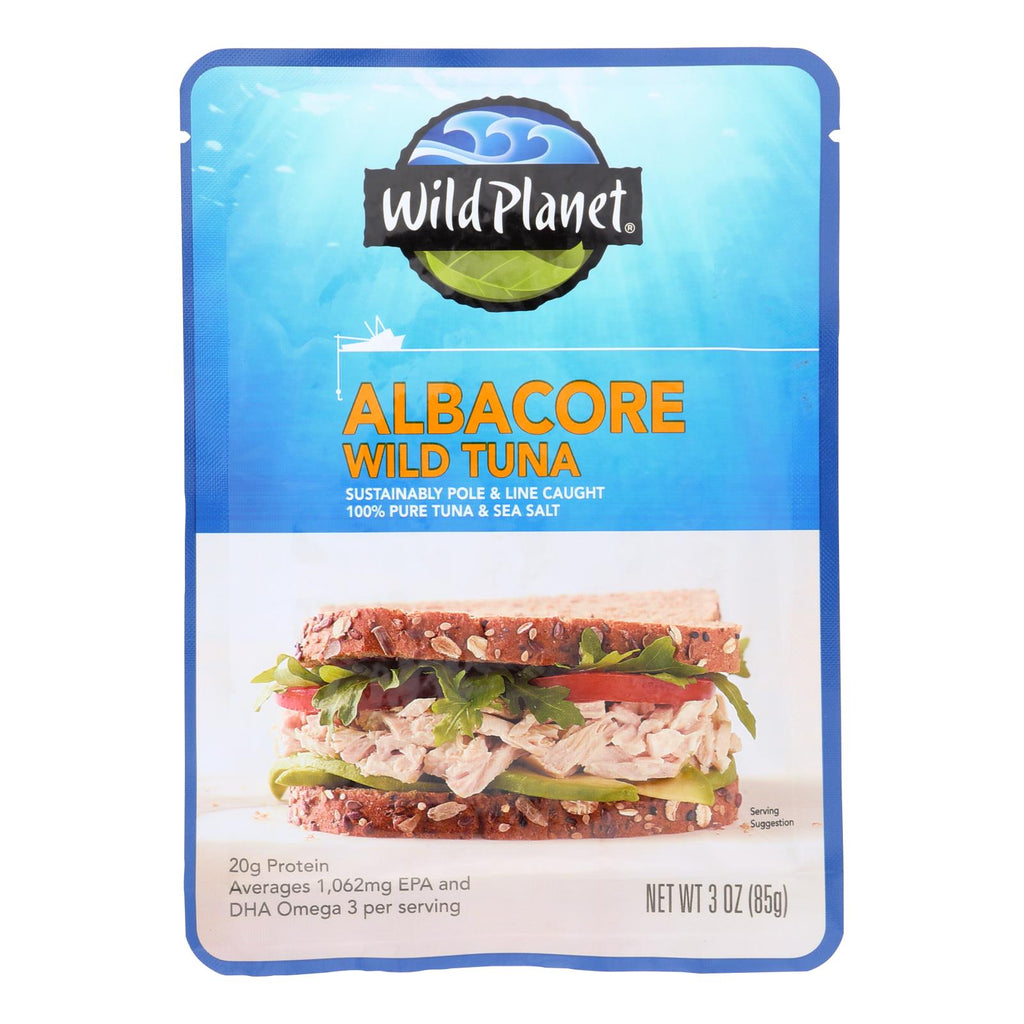 Wild Planet Wild Albacore Tuna  - Case Of 24 - 3 Oz - Lakehouse Foods