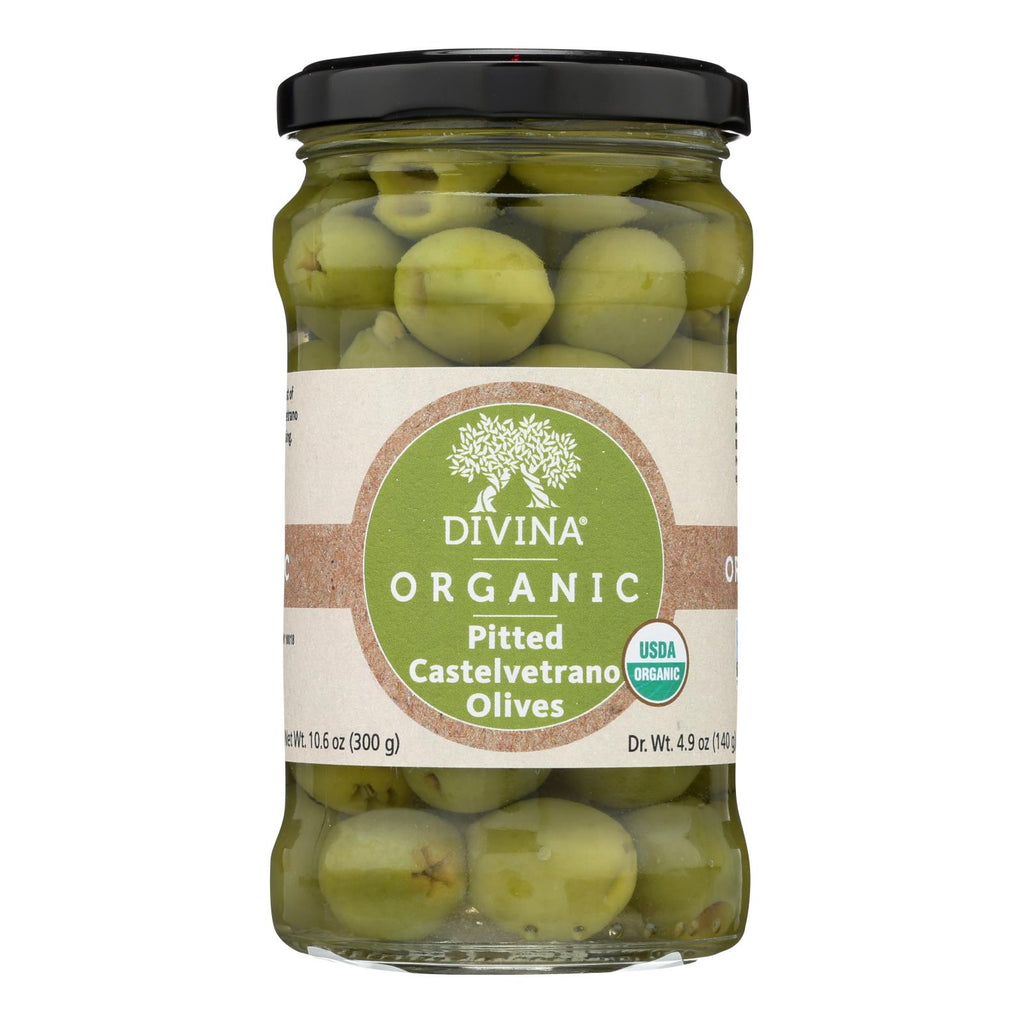 Divina - Olives Pit Cstlvtrno - Case Of 6 - 4.9 Oz - Lakehouse Foods