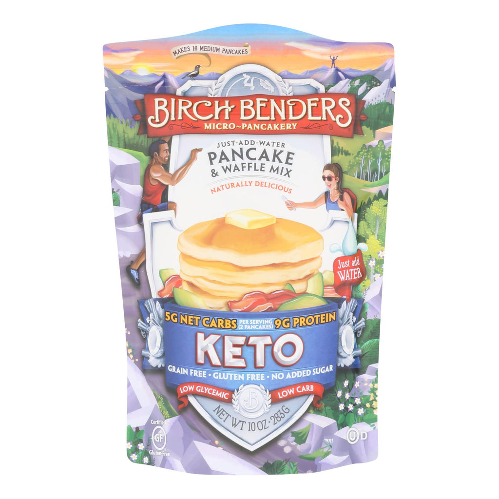 Birch Benders - Pancake&wffl Mix Keto - Case Of 6 - 10 Oz - Lakehouse Foods