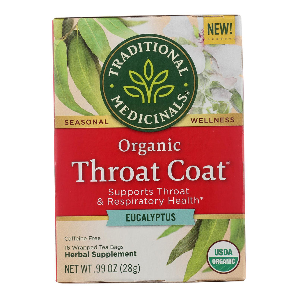 Traditional Medicinals - Herbal Tea Thrt Ct Eclyp - Case Of 6 - 16 Bag - Lakehouse Foods
