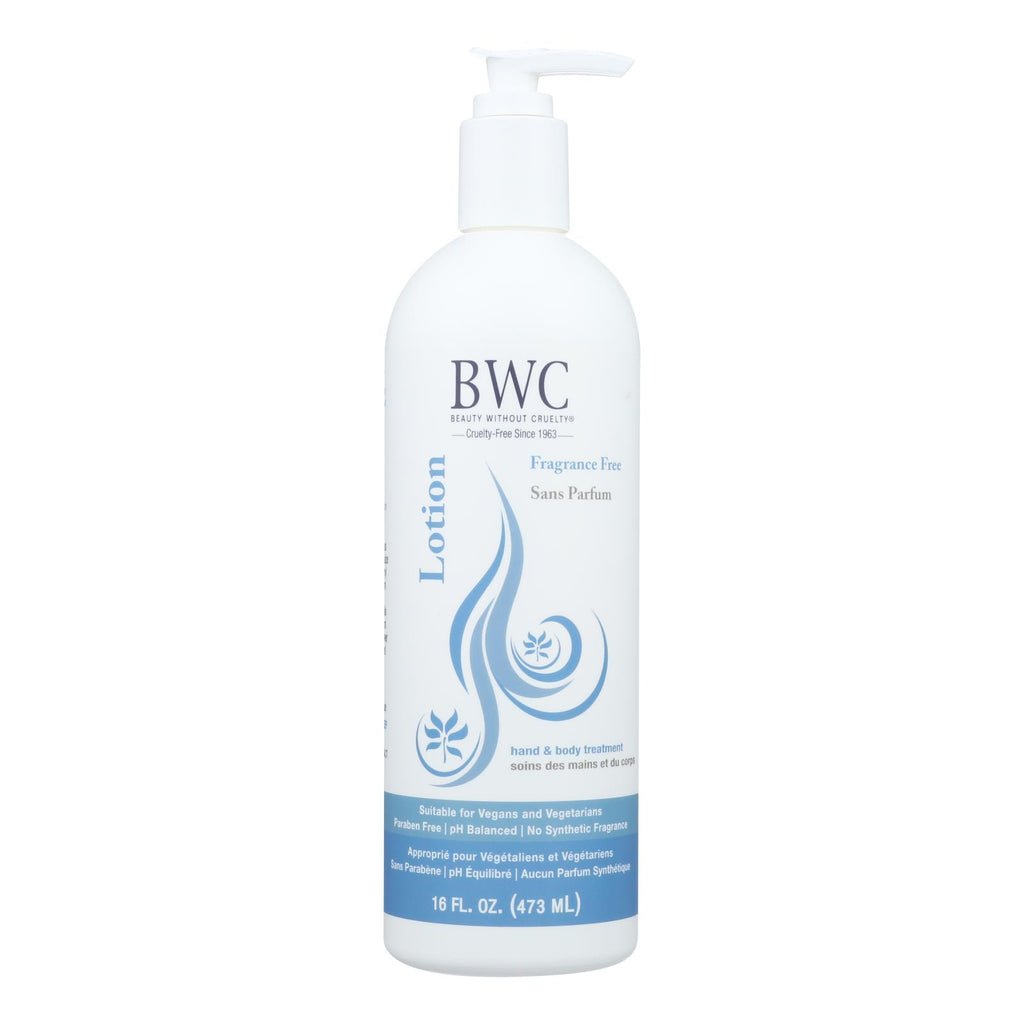 Beauty Without Cruelty - Body Lotion - Fragrance Free - 16 Fl Oz. - Lakehouse Foods