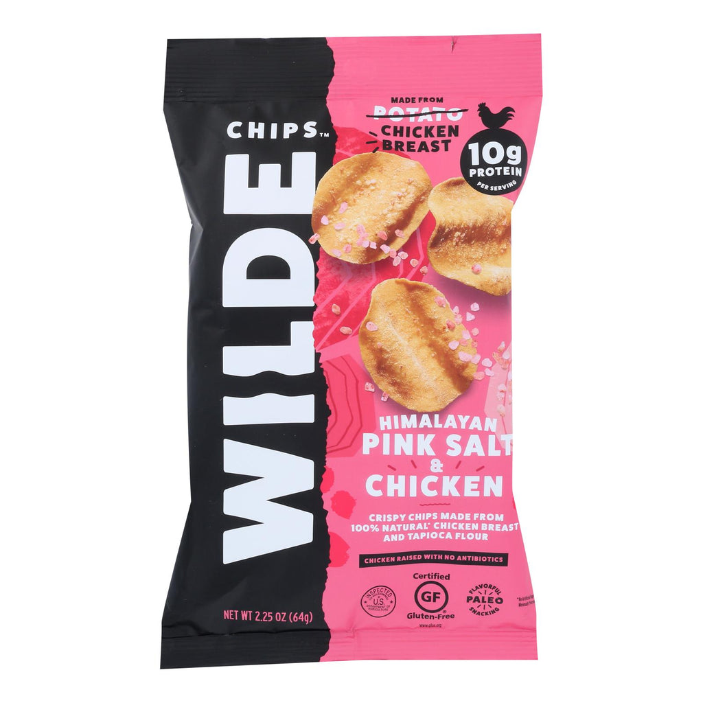 Wilde - Chicken Chips Himlyan Salt - Case Of 12 - 2.25 Oz - Lakehouse Foods