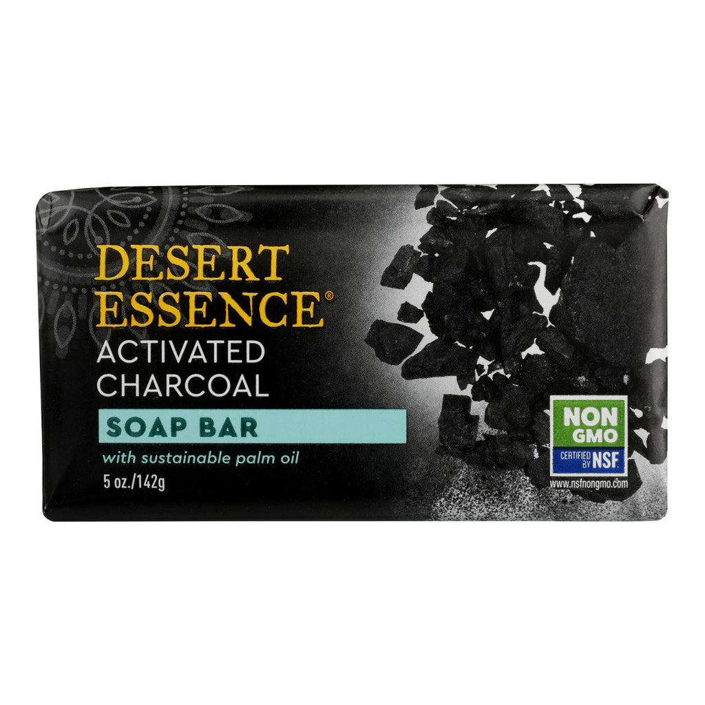 Desert Essence - Soap Bar Activtd Charcoal - 1 Each - 5 Oz - Lakehouse Foods