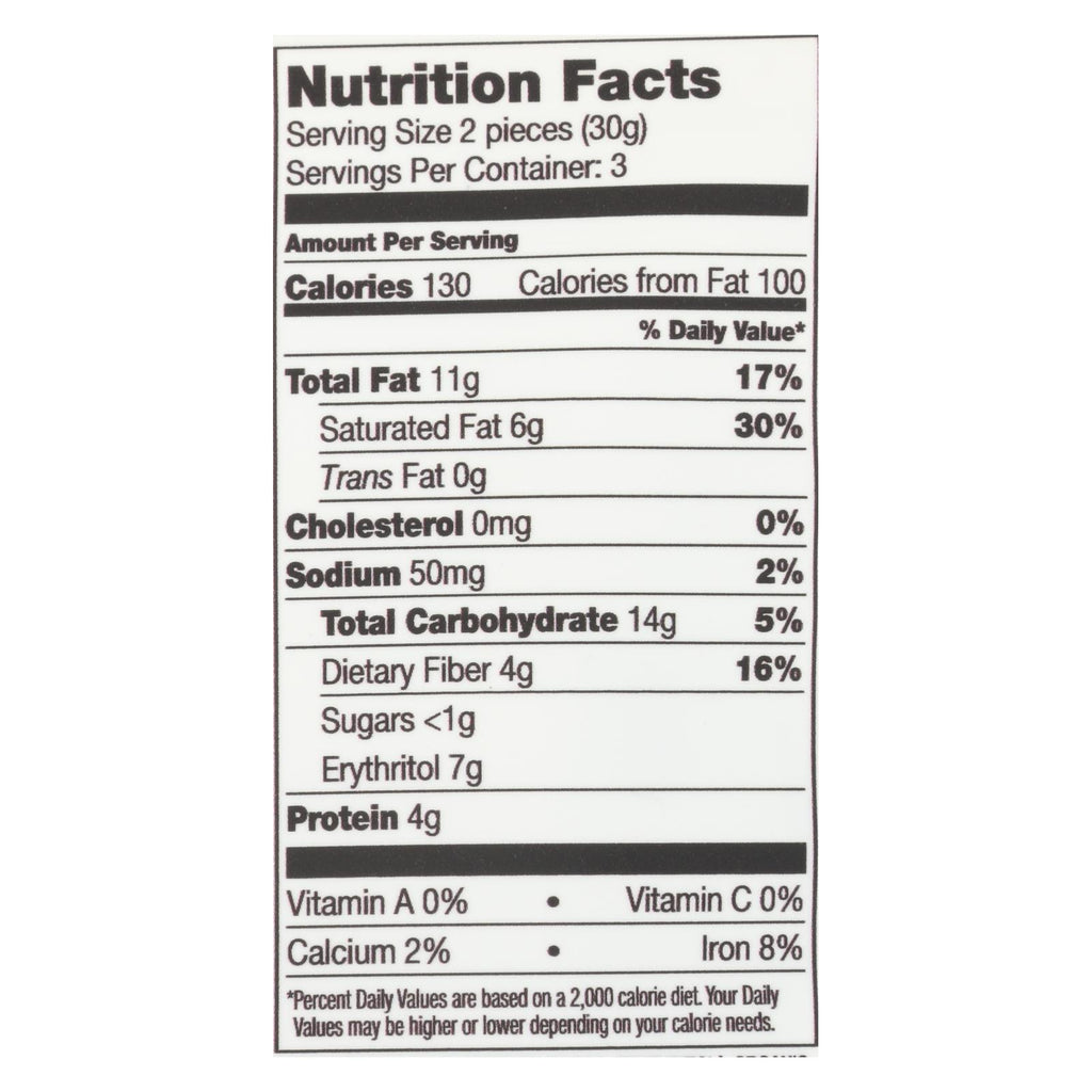 Lily's Sweets - Peanut Butter Cup Dark Chocolate - Case Of 12 - 3.2 Oz - Lakehouse Foods