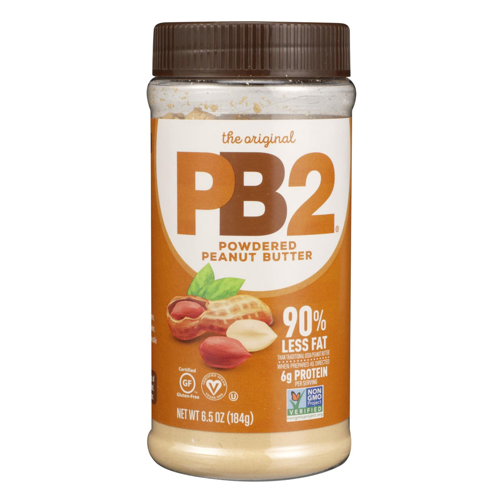 Pb2 Powdered Peanut Butter  - Case Of 6 - 6.5 Oz - Lakehouse Foods