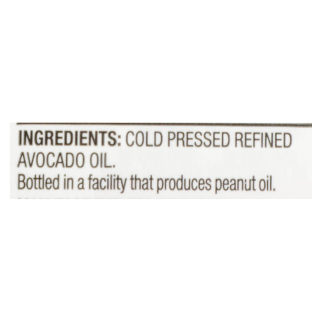 Spectrum Naturals - Avocado Oil Rfnd Cld Prsd - Case Of 6 - 16 Fz - Lakehouse Foods
