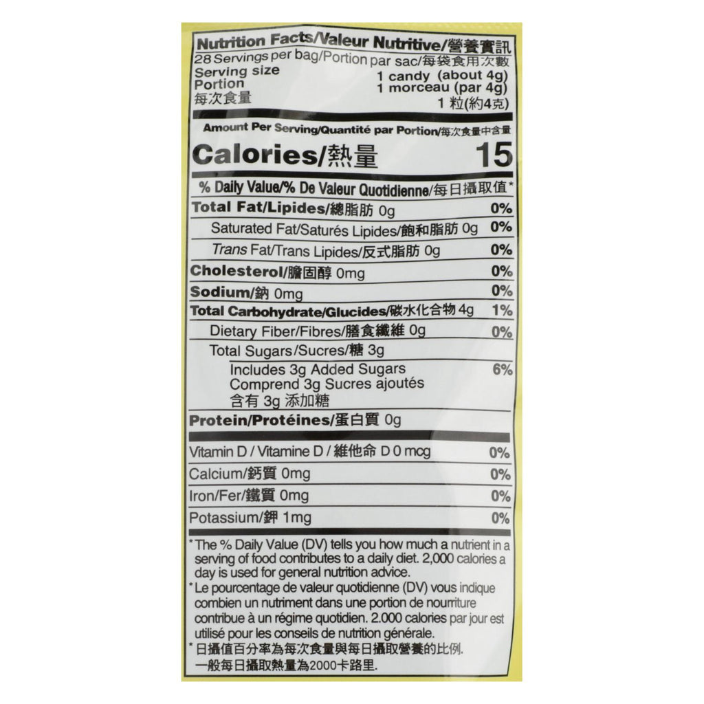 Prince Of Peace - Chews Ginger Lemon - 1 Each - 4 Oz - Lakehouse Foods