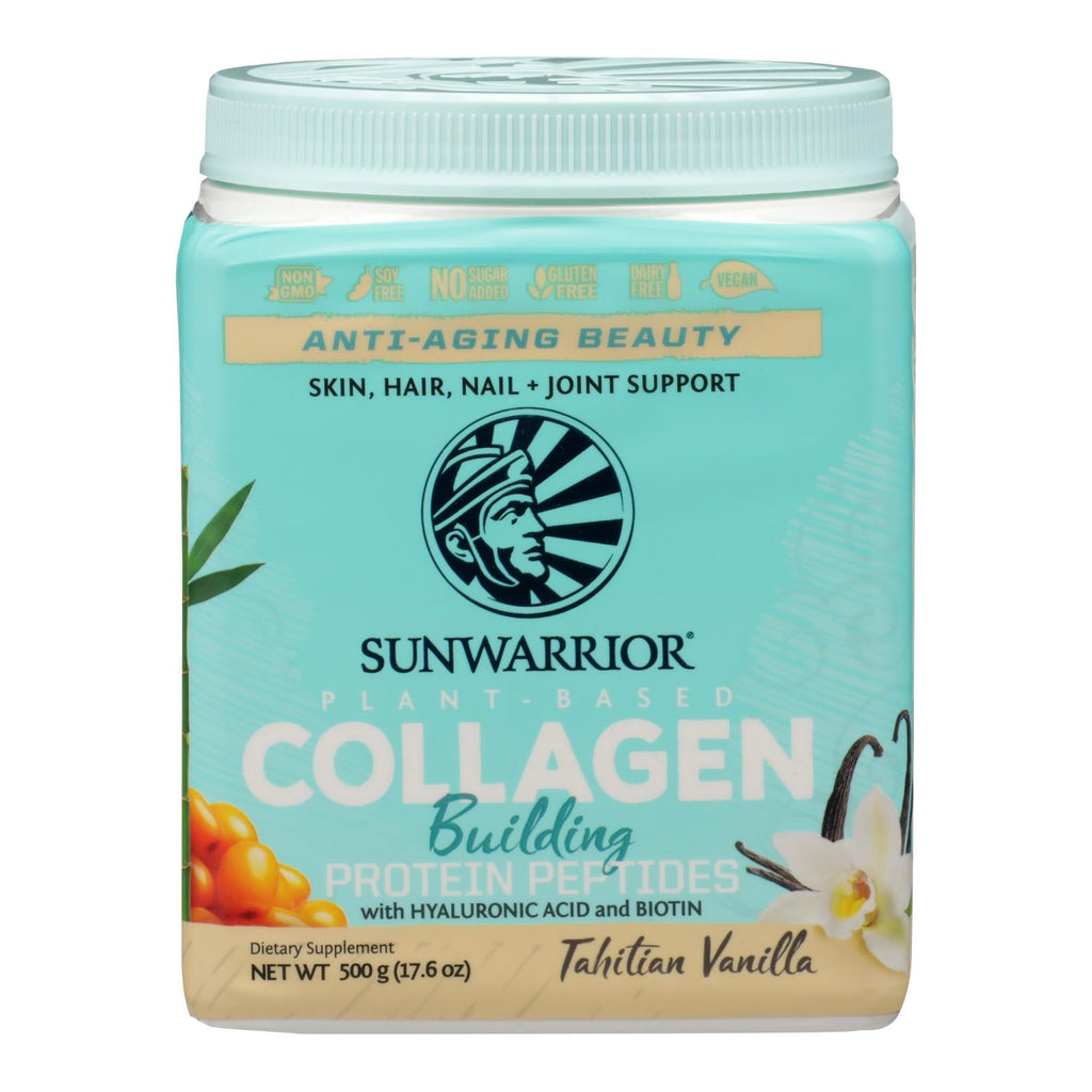 Sunwarrior - Collagen Tahitian Vanilla - 1 Each - 17.6 Oz - Lakehouse Foods