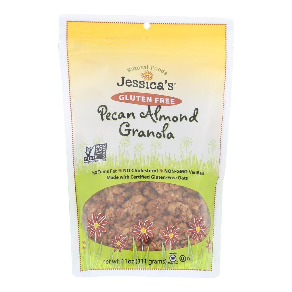 Jessica's Natural Foods Gluten Free Pecan Almond Granola  - Case Of 12 - 11 Oz - Lakehouse Foods