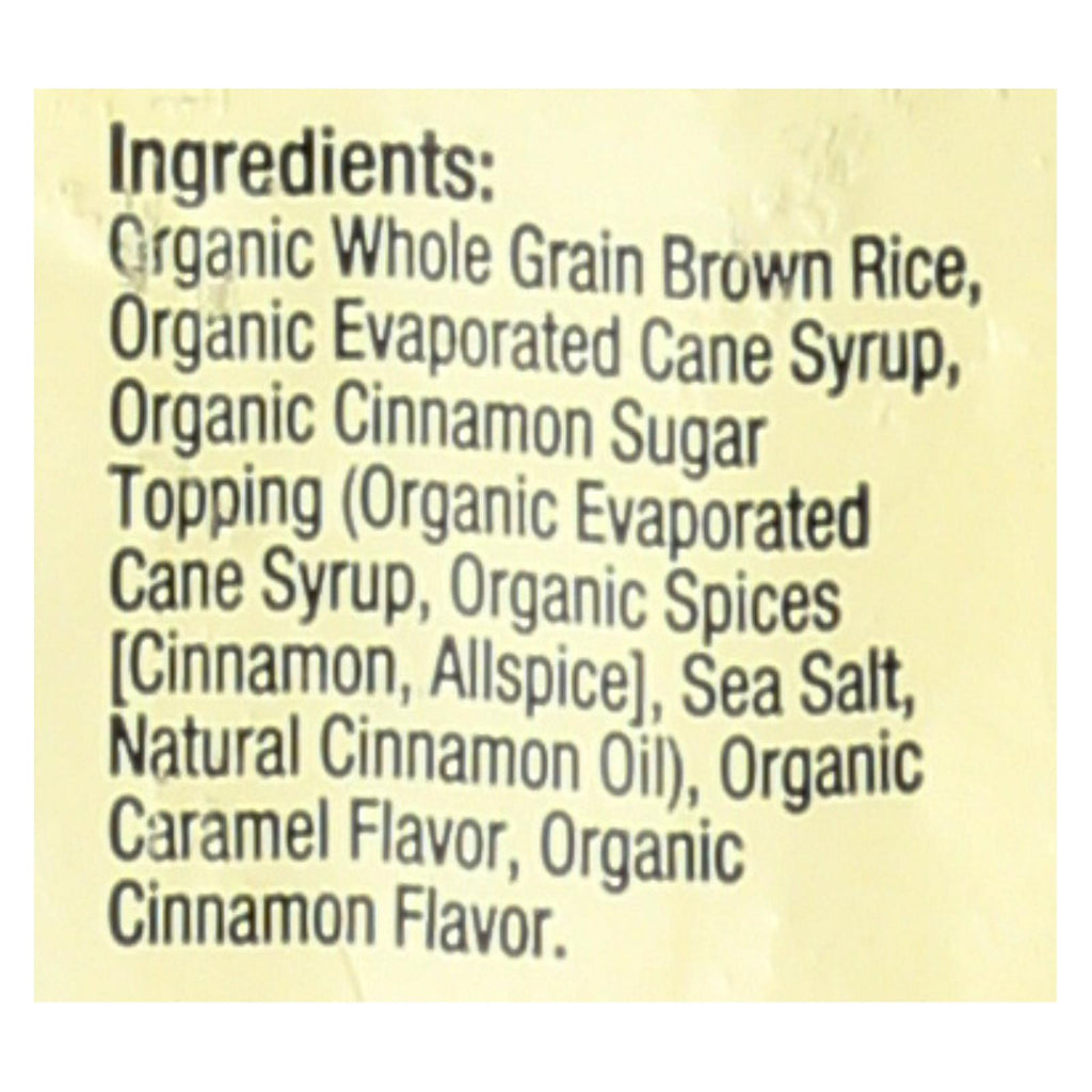 Lundberg Family Farms - Rice Cake Cinnamon Toast - Case Of 6-9.5 Oz - Lakehouse Foods