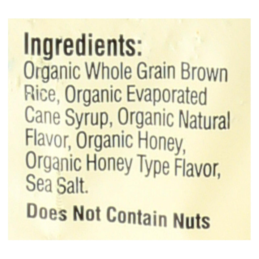 Lundberg Family Farms - Rice Cake Honey Nut - Case Of 6-9.6 Oz - Lakehouse Foods
