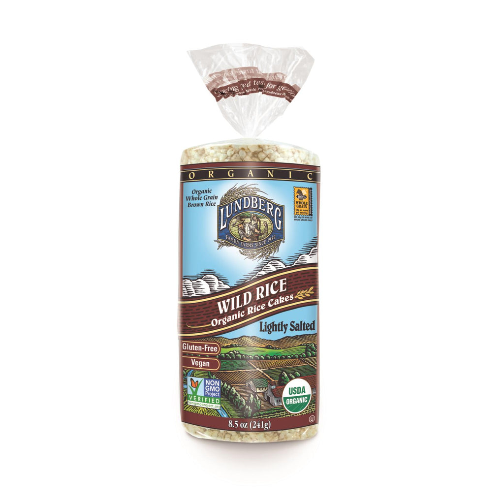 Lundberg Family Farms - Rice Cake Wild Ls - Case Of 6-8.5 Oz - Lakehouse Foods