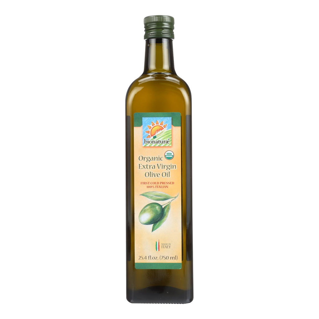 Bionaturae Olive Oil - Organic Extra Virgin - Case Of 6 - 25.4 Fl Oz. - Lakehouse Foods