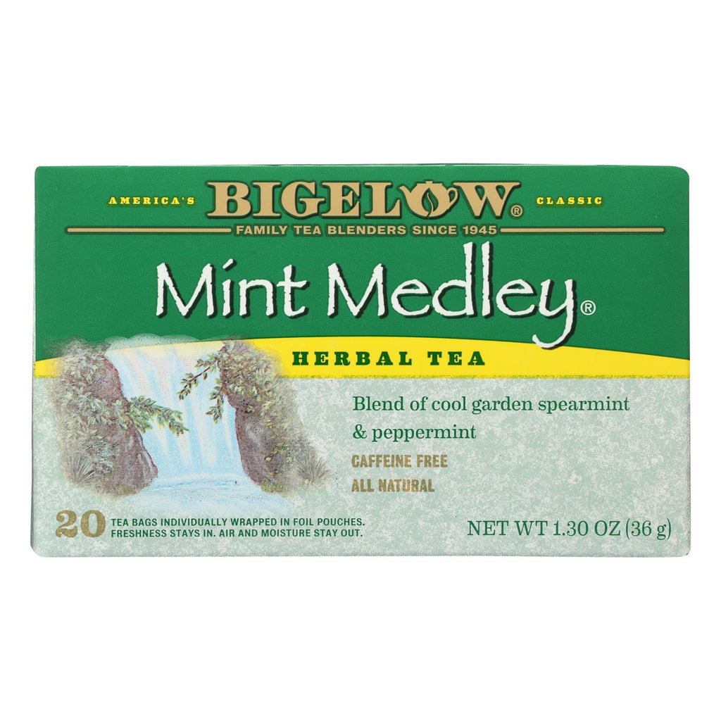 Bigelow Tea Herbal Tea - Mint Medley - Case Of 6 - 20 Bag - Lakehouse Foods