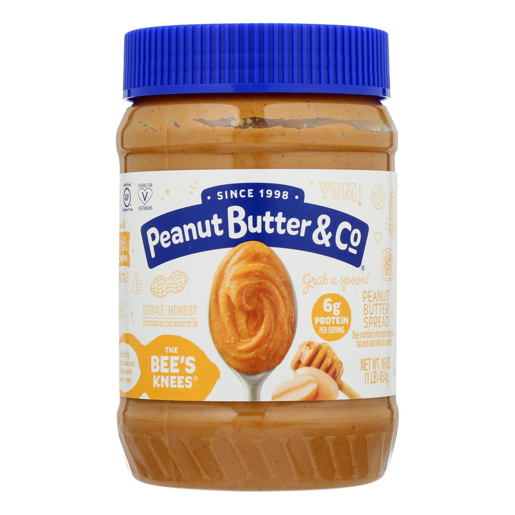 Peanut Butter And Co The Bee's Knees - Peanut Butter - Case Of 6 - 16 Oz. - Lakehouse Foods