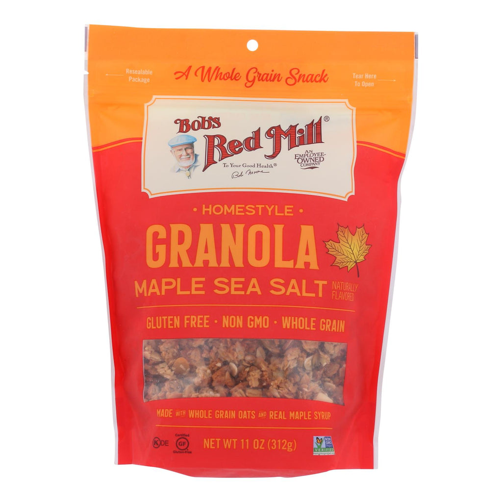 Bob's Red Mill - Granola Maple Sea Salt - Case Of 6 - 11 Oz - Lakehouse Foods