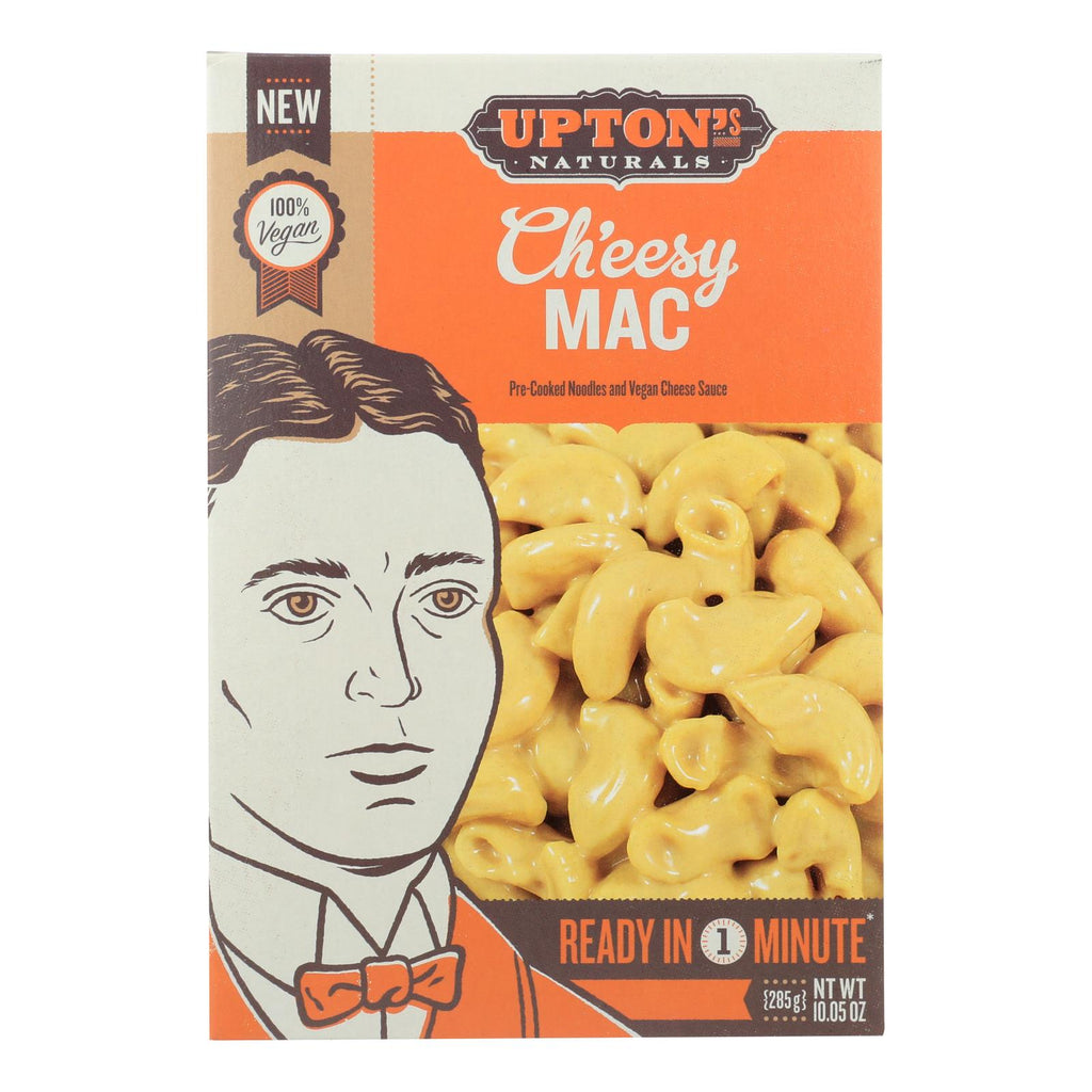 Upton's Naturals Macaroni - Ch'eesy - Case Of 6 - 10.05 Oz - Lakehouse Foods