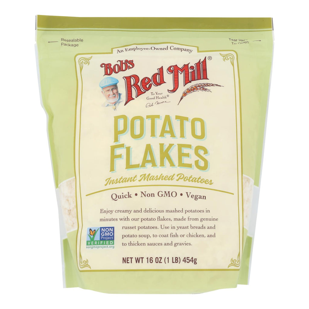 Bob's Red Mill - Flakes Instant Creamy Mshdpot - Case Of 4 - 16 Oz - Lakehouse Foods