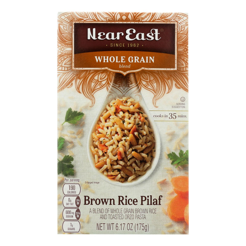 Near East Pilaf Brown Rice - Brown - Case Of 12 - 6.17 Oz. - Lakehouse Foods