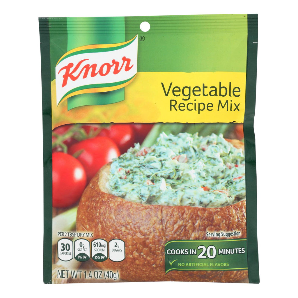 Knorr Recipe Mixes - Vegetable - Case Of 12 - 1.4 Oz. - Lakehouse Foods